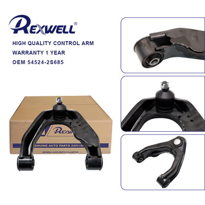 High Quality Auto Parts 54524-2S685 E4524-VK385 Right Front Suspension Steel Upper Control Arms For Nissan Navara Pickup NP300 D22 KA24
