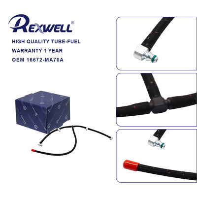 16672-MA70A Fuel Injector Return Pipe Leak Off Pipe For Nissan Navara Patrol Y61 ZD30 3.0L 