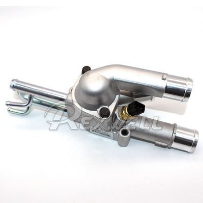 Capa de caixa do termostato do flange do refrigerante do motor do automóvel para Hyundai Kia 25600-23650 Air Cargo