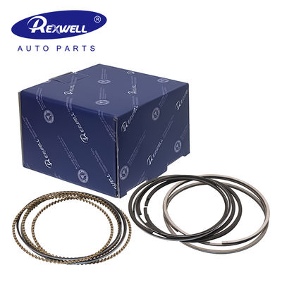 Novas peças de motor personalizadas 1NZ 2NZ 0.50-020 (1.2x1.2x2.0 75.00MM) 13011-21050 13013-21050 Anéis de pistão para Toyota Corolla Yaris 1.3 1.5L