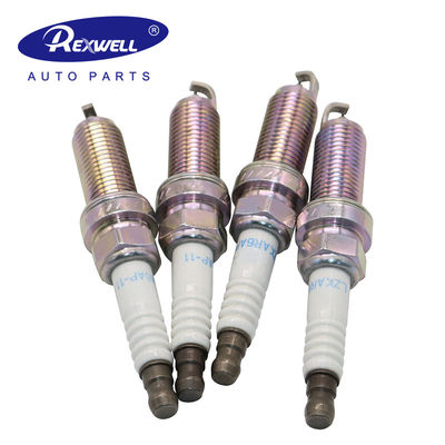 Auto Engine Electrical Ignition System OE PLZKAR6AP-11 FXE20HR11 22401-ED815 Platinum Iridium Spark Plugs For NISSAN TEANA TIIDA