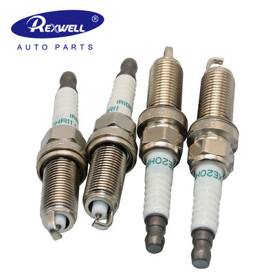 Auto Engine Electrical Ignition System OE FXE20HR11 DILKAR6K11S 22401-JD01B Dual Iridium Spark Plugs For NISSAN TEANA VQ25 TIIDA