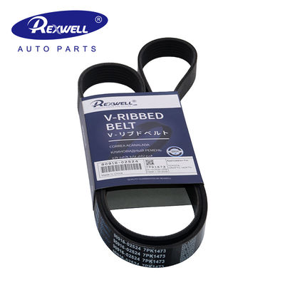 1KD-FTV Ventilador alternador do motor a diesel V-Ribbed Belt 7PK147 90916-02524 5 Para Toyota Hiace Hilux Dyna 2KD