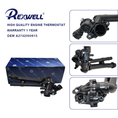 Motor de automóveis Refrigerante Termostato Assemblagem de Habitação A2742000615