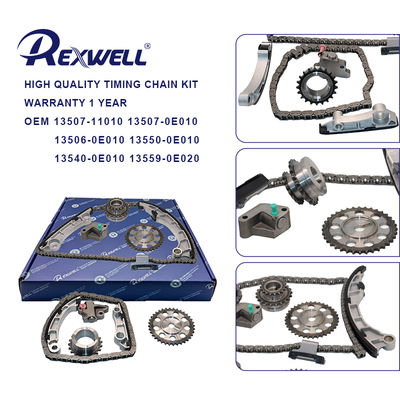 13507-11010 13507-0E010 13506-0E010 13550-0E010 13540-0E010 Car Engine Timing Chain Kit Para Toyota Hilux Revo 1GD 2GD