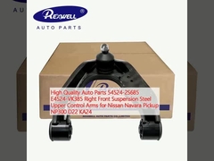 Peças para automóveis de alta qualidade 54524-2S685 E4524-VK385 Suspensão dianteira direita Armas de controle superior de aço para Nissan Navara Pickup NP300 D22 KA24